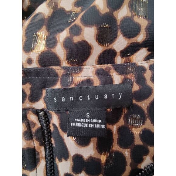 Sanctuary Leopard Print Zip Up Jacket - Picture 4 of 4